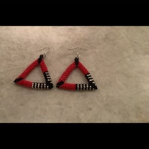BEADED EARRINGS